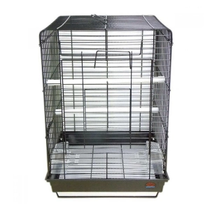 Dayang Büyük Boy Papağan Kafesi 40x40x58 cm Siyah