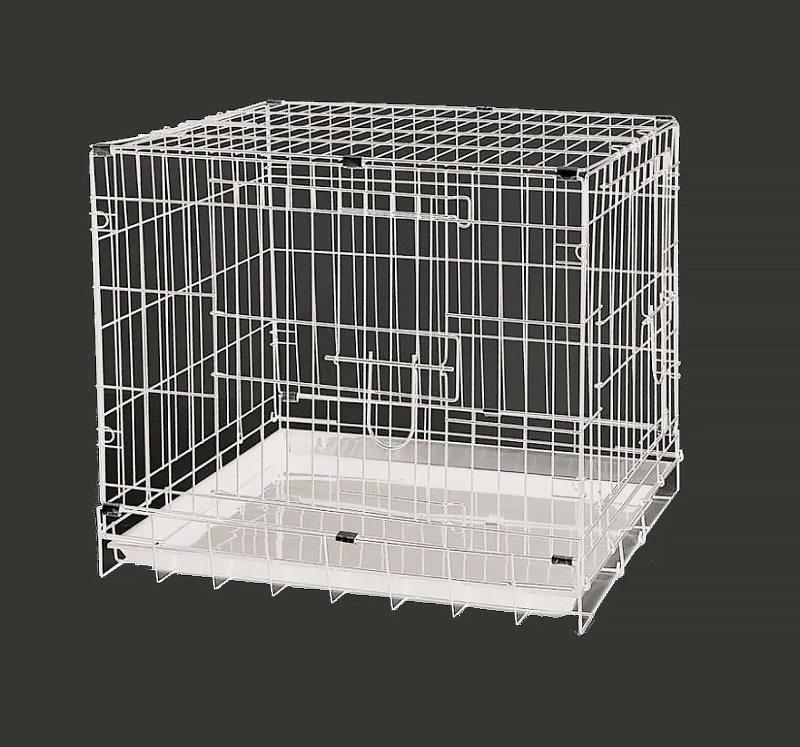 Dayang Köpek Kafesi Beyaz 61x44x50 - 1