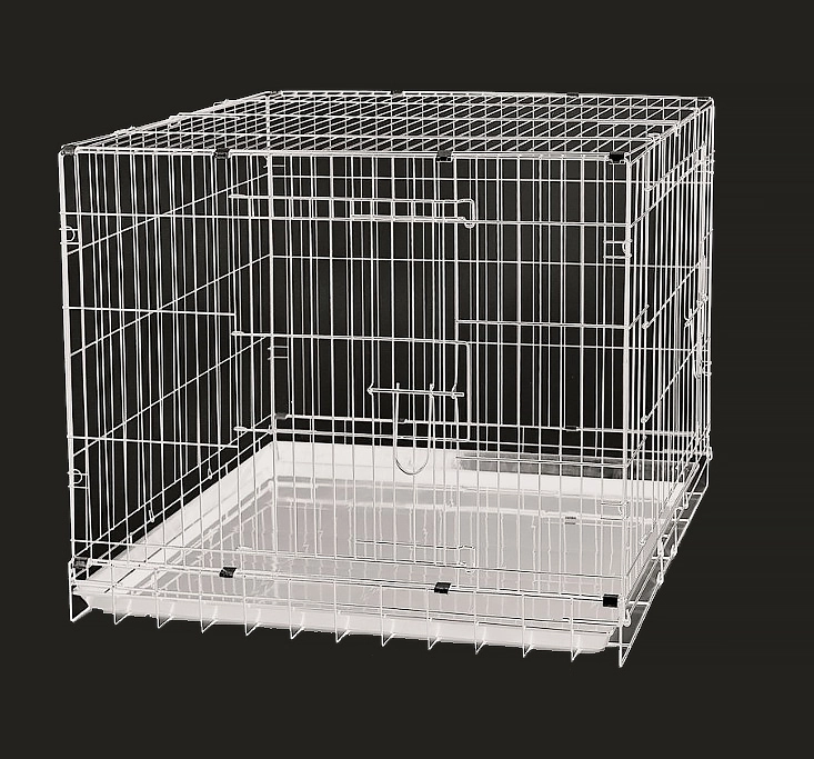 Dayang Köpek Kafesi Beyaz 93x56.5x63.5 - 1
