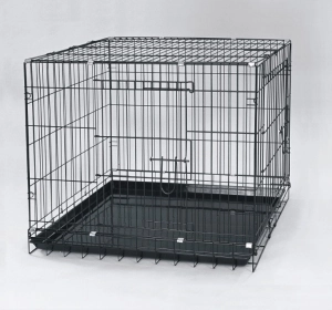 Dayang Metal Köpek Kafesi Siyah 93x56.5x63.5 cm