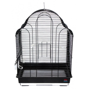 Dayang Papağan Kafesi (Orta Boy) 42x30x57 cm Siyah