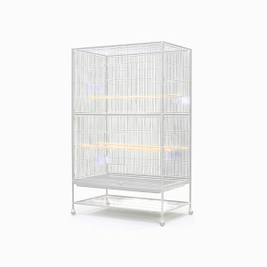 Dayang Salma/Büyük Kuş Kafesi Ayaklı 90x58.4x152.4 cm Beyaz