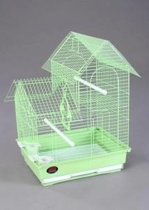 Dayang Villa Kuş Kafesi Renkli 35x28x47 cm