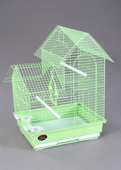 Dayang Villa Kuş Kafesi Renkli 35x28x47 cm - 1