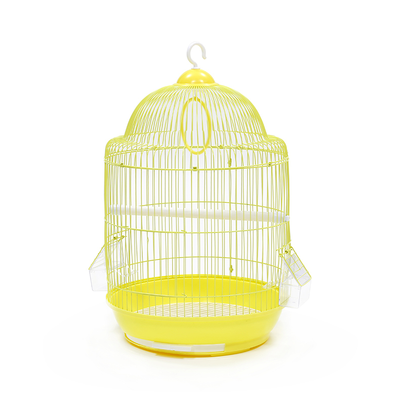 Dayang Yuvarlak Kuş Kafesi Renkli Orta Boy 33x50 cm - 1