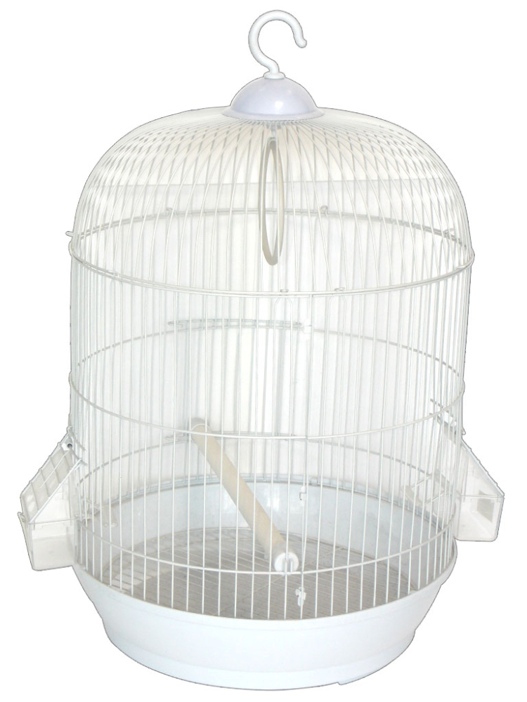 Dayang Yuvarlak Kuş Kafesi Standart Boy 33x41 cm - 1