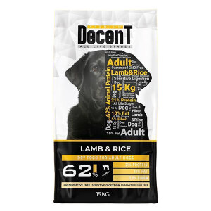Decent Kuzu Etli Yetişkin Köpek Maması 15 Kg