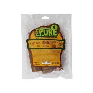 Delibon Kurutulmuş Parça Dana Gırtlak Köpek Ödül Maması 15 cm 100 gram