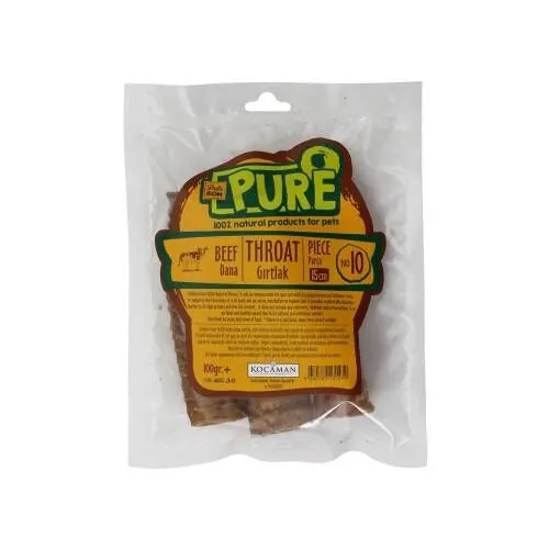 Delibon Kurutulmuş Parça Dana Gırtlak Köpek Ödül Maması 15 cm 100 gram - 1