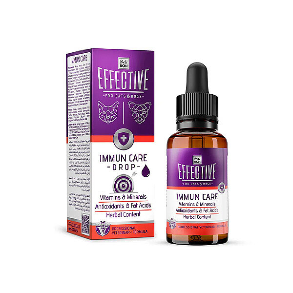 Delibon Effective Bağışıklık Desteği Kedi ve Köpek Takviye Damlası 50 ml