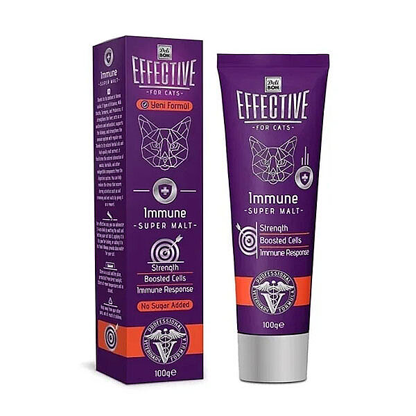 Delibon Effective Immun Bağışıklık Destekleyici Kedi Malt Macunu 100 g
