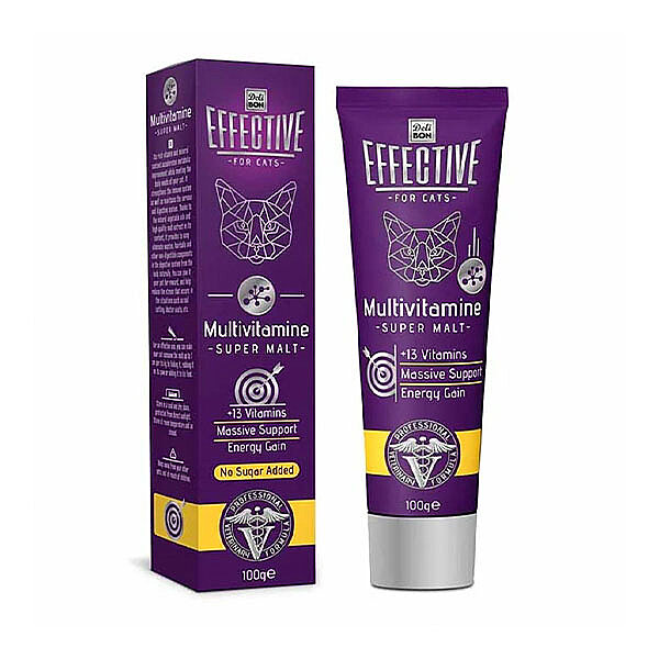Delibon Effective Malt Katkılı Multivitamin Kedi Macunu 100 g - 1