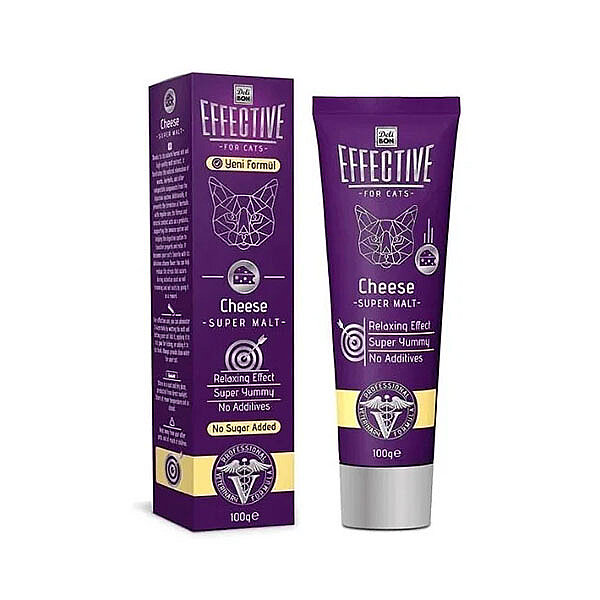 Delibon Effective Peynirli Sakinleştirici Kedi Malt Macunu 100 g - 1