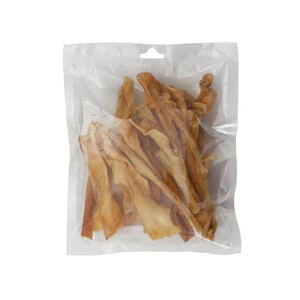 Delibon Kurutulmuş Çubuk Kuzu Kafa Derisi Köpek Ödül Maması 15 Cm 100 Gr - 2