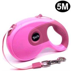 DIIL Yumuşak Dokulu Otomatik Uzatma Tasma 5 Mt