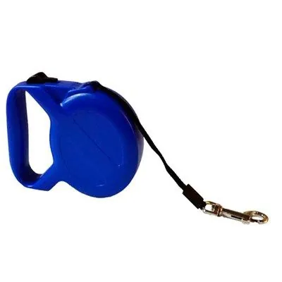 Dog Leash Otomatik Şerit Köpek Gezdirme Tasması Kırmızı 5 metre - 1