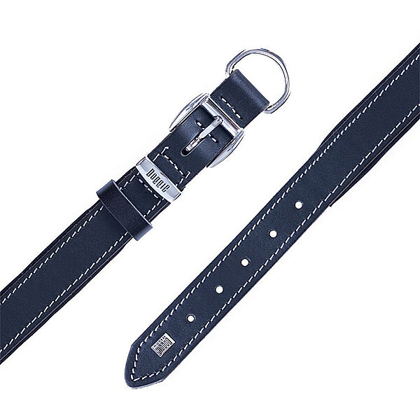 Doggie Deri Köpek Tasması 2.5x37-45cm (Siyah) - 3