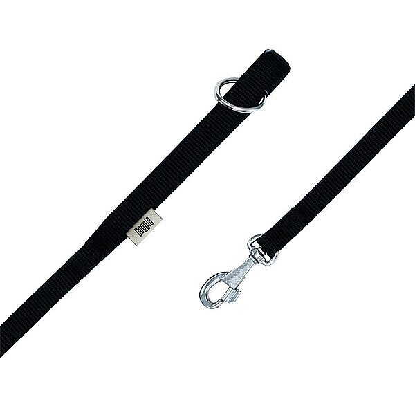 Doggie Dokuma Köpek Gezdirme Kayışı 1.5x160cm (Siyah) - 3