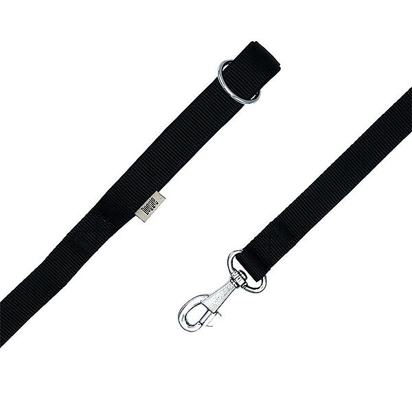 Doggie Dokuma Köpek Gezdirme Kayışı 2.5x120cm (Siyah) - 2