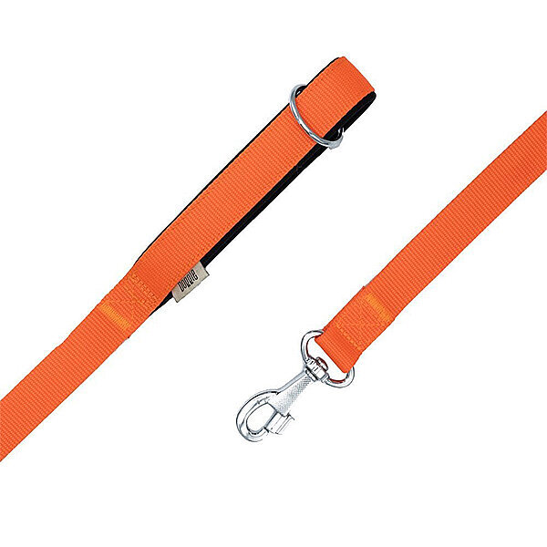 Doggie Dokuma Köpek Gezdirme Kayışı 2.5x120cm (Turuncu) - 3