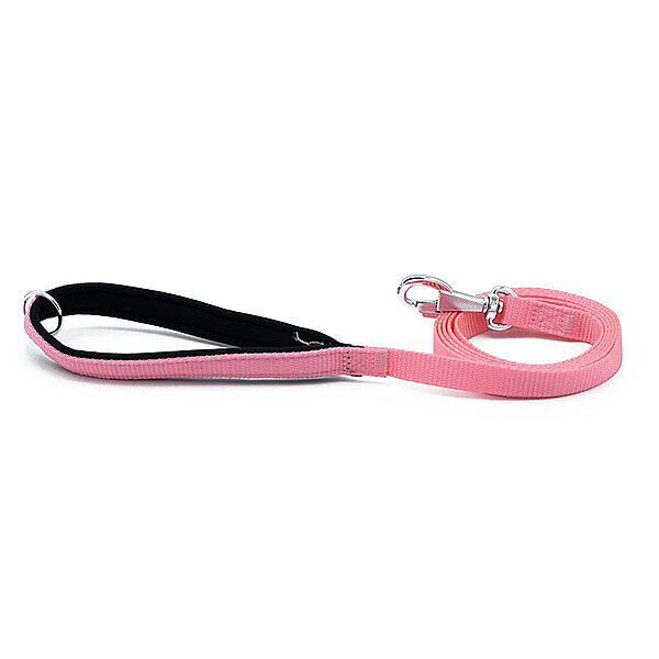 Doggie Dokuma Köpek Gezdirme Kayışı 2x140cm (Pembe) - 2