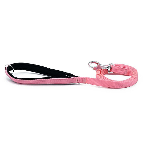 Doggie Dokuma Köpek Gezdirme Kayışı 2x140cm (Pembe) - 2