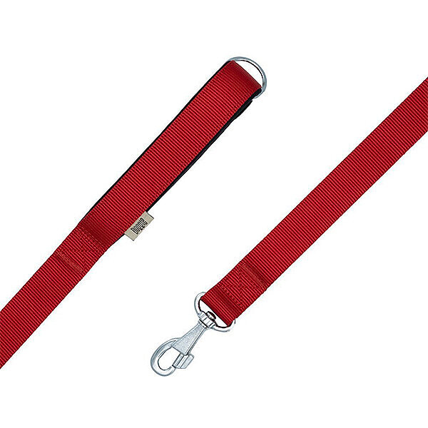 Doggie Dokuma Köpek Gezdirme Kayışı 3x100cm (Kırmızı) - 3