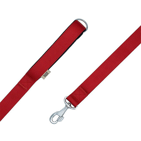 Doggie Dokuma Köpek Gezdirme Kayışı 3x100cm (Kırmızı) - 3
