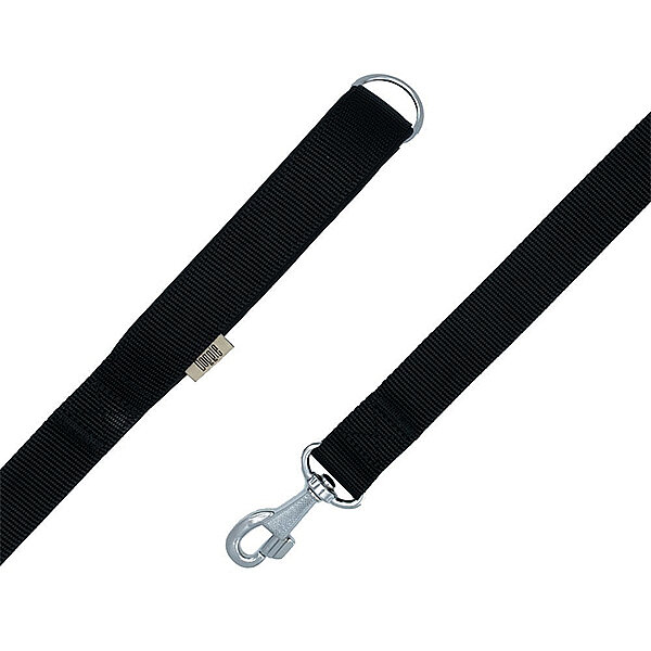 Doggie Dokuma Köpek Gezdirme Kayışı 3x100cm (Siyah) - 2