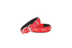 Doggie Kemik Metal Süslü Boyun Tasması (3CMx55CM - DSBT 3062)