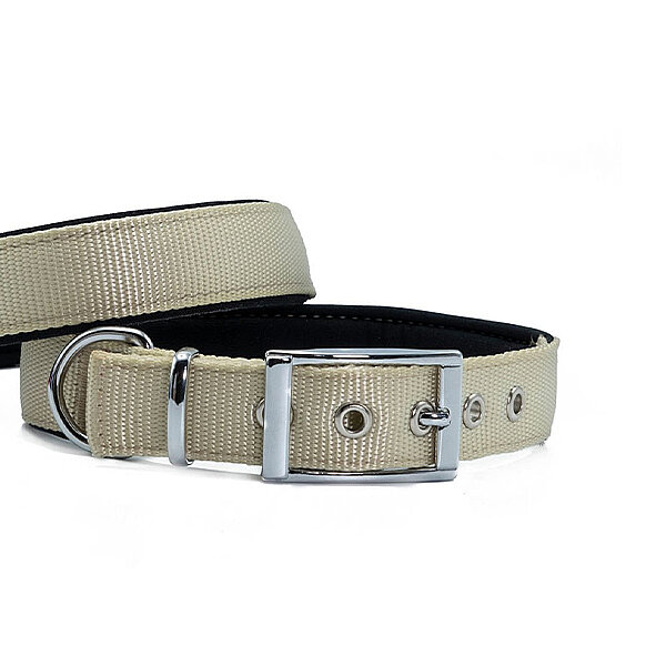 Doggie Elit Dokuma Köpek Tasması 2.5x37-45cm (Haki) - 2