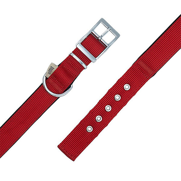 Doggie Elit Dokuma Köpek Tasması 2.5x37-45cm (Kırmızı) - 3