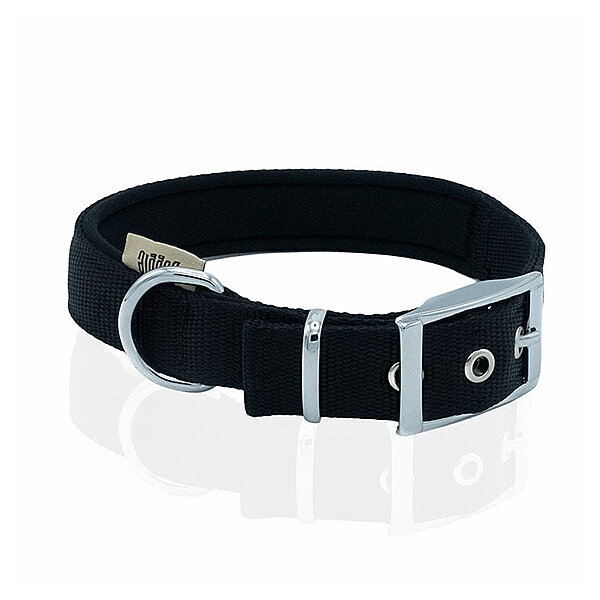 Doggie Elit Dokuma Köpek Tasması 2.5x42-50cm (Siyah)