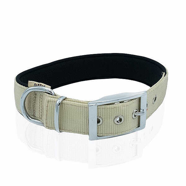 Doggie Elit Dokuma Köpek Tasması 3.5x52-60cm (Haki)