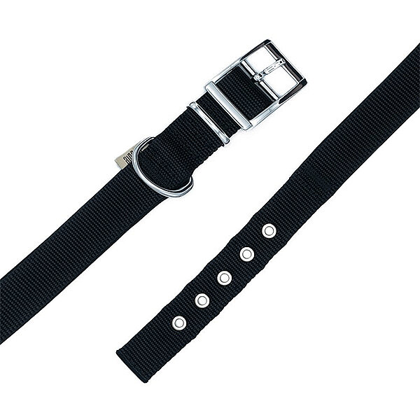 Doggie Elit Dokuma Köpek Tasması 3.5x52-60cm (Siyah) - 3
