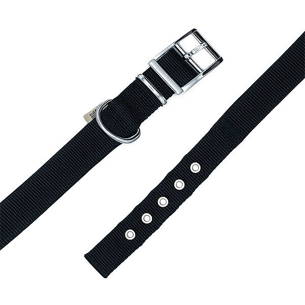 Doggie Elit Dokuma Köpek Tasması 3x47-55cm (Siyah) - 3