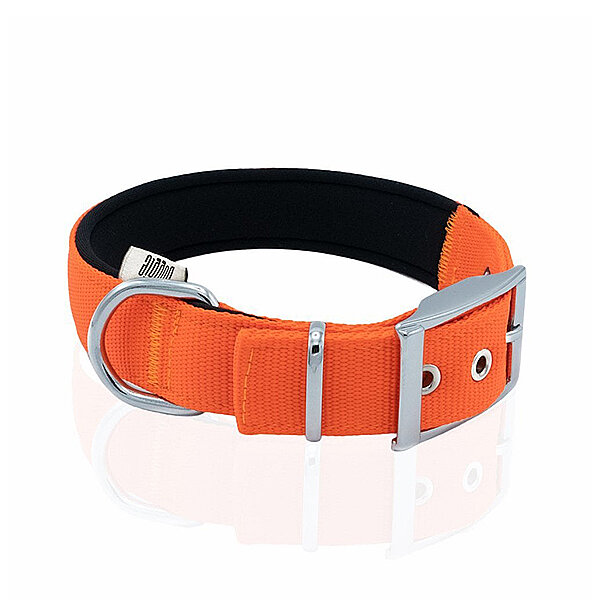 Doggie Elit Dokuma Köpek Tasması 3x47-55cm (Turuncu) - 1