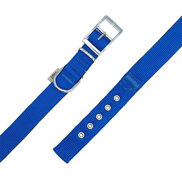 Doggie Elit Dokuma Köpek Tasması 4x47-55cm (Mavi) - 3