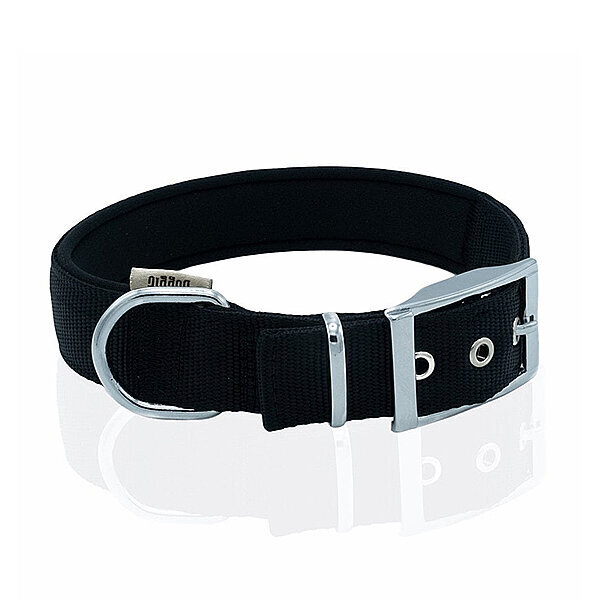 Doggie Elit Dokuma Köpek Tasması 4x47-55cm (Siyah)