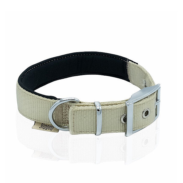Doggie Elit Dokuma Köpek Tasması 4x52-60cm (Haki)