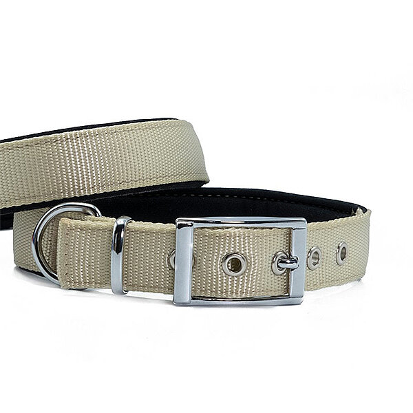 Doggie Elit Dokuma Köpek Tasması 4x52-60cm (Haki) - 2