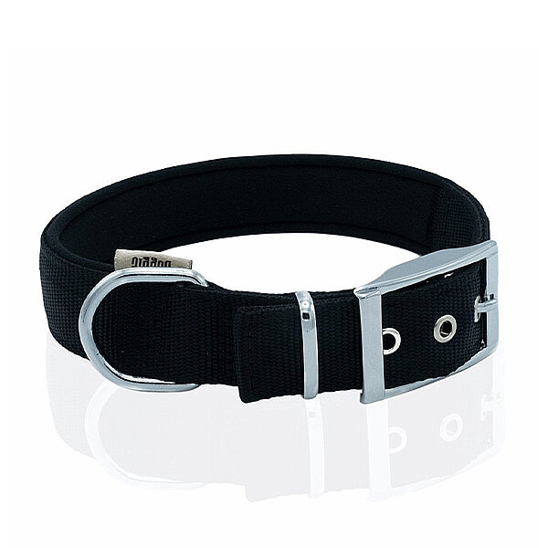 Doggie Elit Dokuma Köpek Tasması 4x52-60cm (Siyah) - 1
