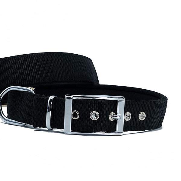 Doggie Elit Dokuma Köpek Tasması 4x57-65cm (Siyah) - 2