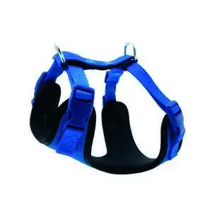 DOGGİE HAVALI DOKUMA GÖĞÜS TASMASI ROYALMAVİ 1,5X35-45CM