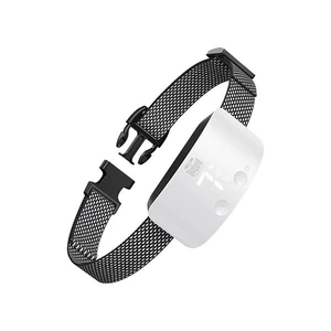 Doggie Havlama Önleyici 7 Seviyeli titreşim ve Şarj edilebilir Beyaz Eğitim Tasması - 1