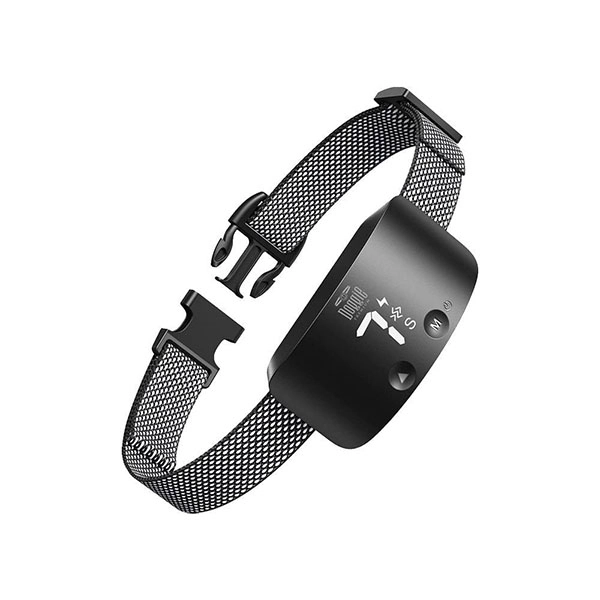 Doggie Havlama Önleyici 7 Seviyeli titreşim ve Şarj edilebilir Siyah Eğitim Tasması - 2