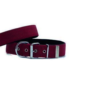 DOGGİE KONFOR DOKUMA BOYUN TASMASI KIRMIZI 4X47-55CM