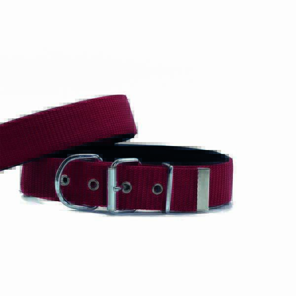 DOGGİE KONFOR DOKUMA BOYUN TASMASI KIRMIZI 5X60-70CM - 1