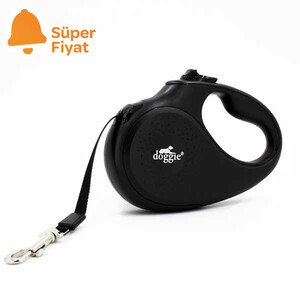 Doggie Master Serisi Otomatik Köpek Gezdirme Tasması Medium