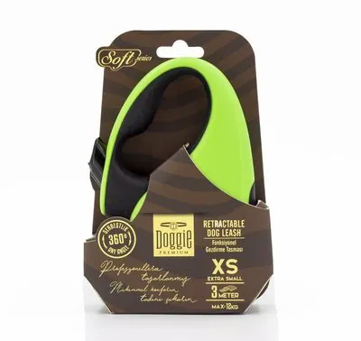 Doggie Soft Serisi Otomatik Köpek Gezdirme Tasması Small - 3